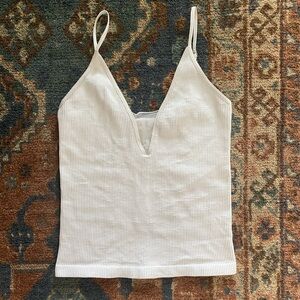 Intimately by Free People Cropped White Top